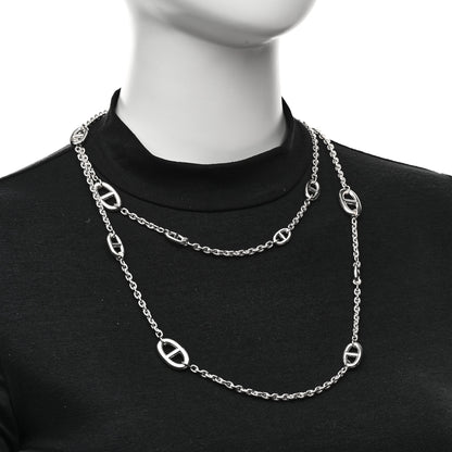 Hermes Sterling Silver Farandole Necklace 120 2 of 6