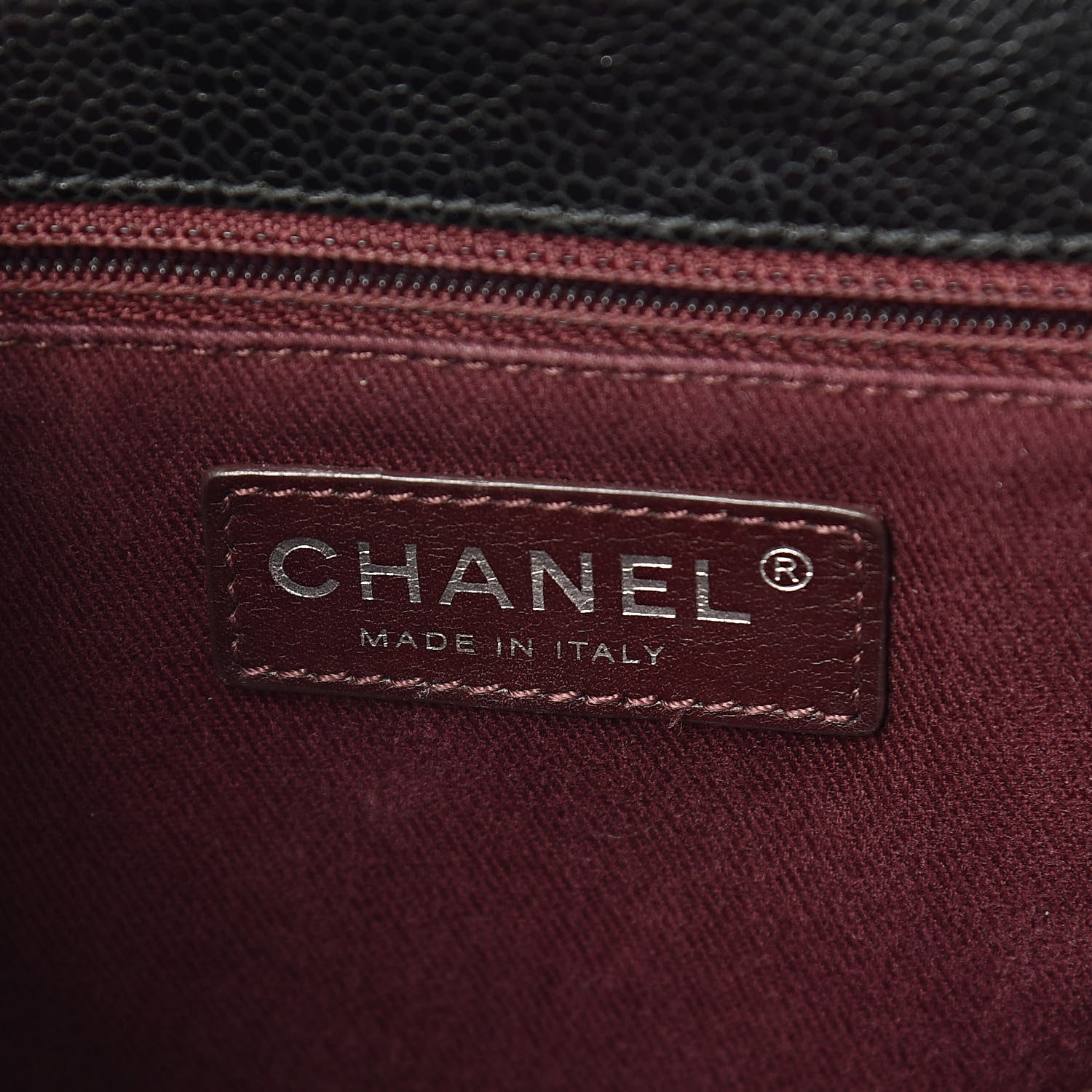 Chanel Crumpled Grained Calfskin Medium CC Crave Flap Black 6 of 13