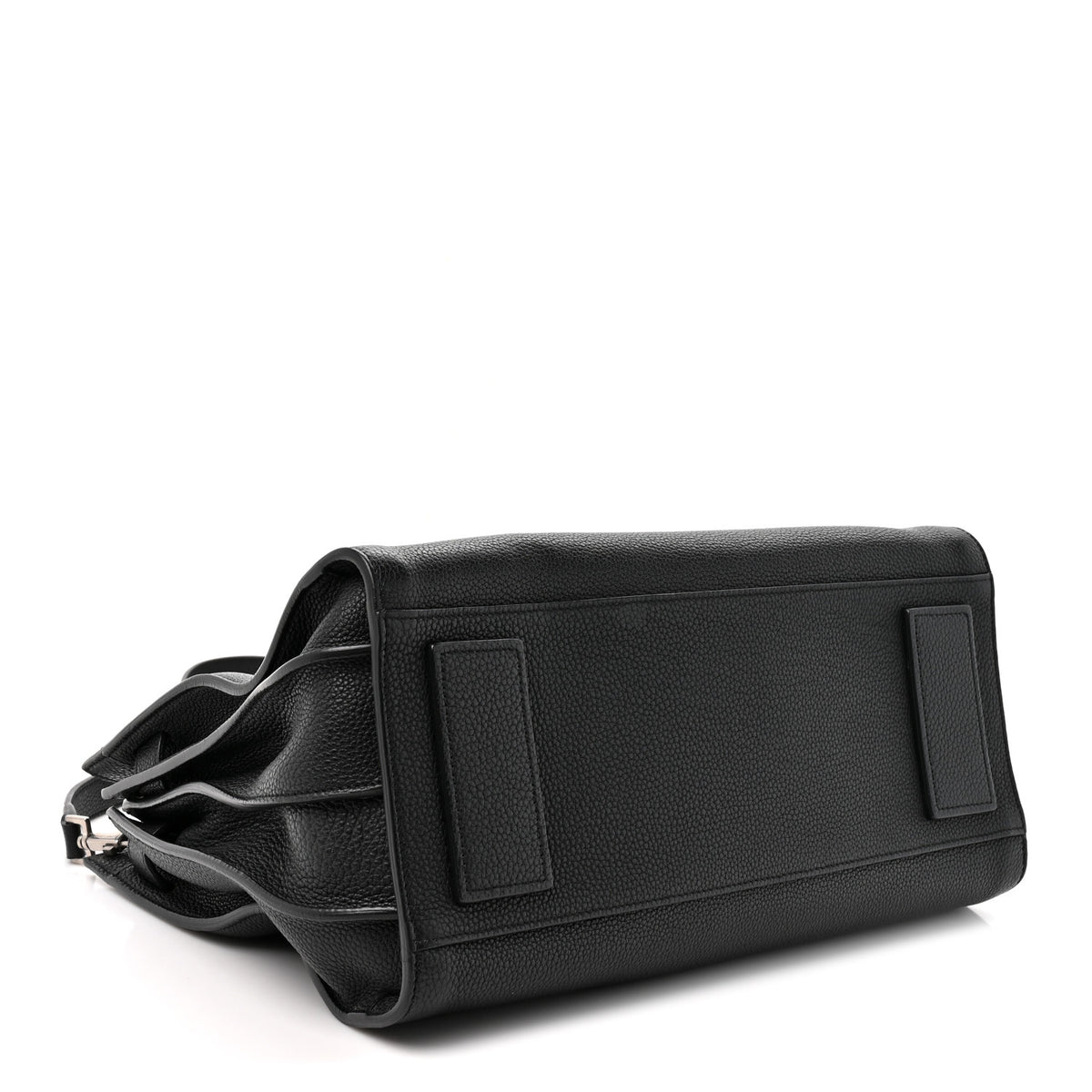 Grained Calfskin Small Supple Sac De Jour Black