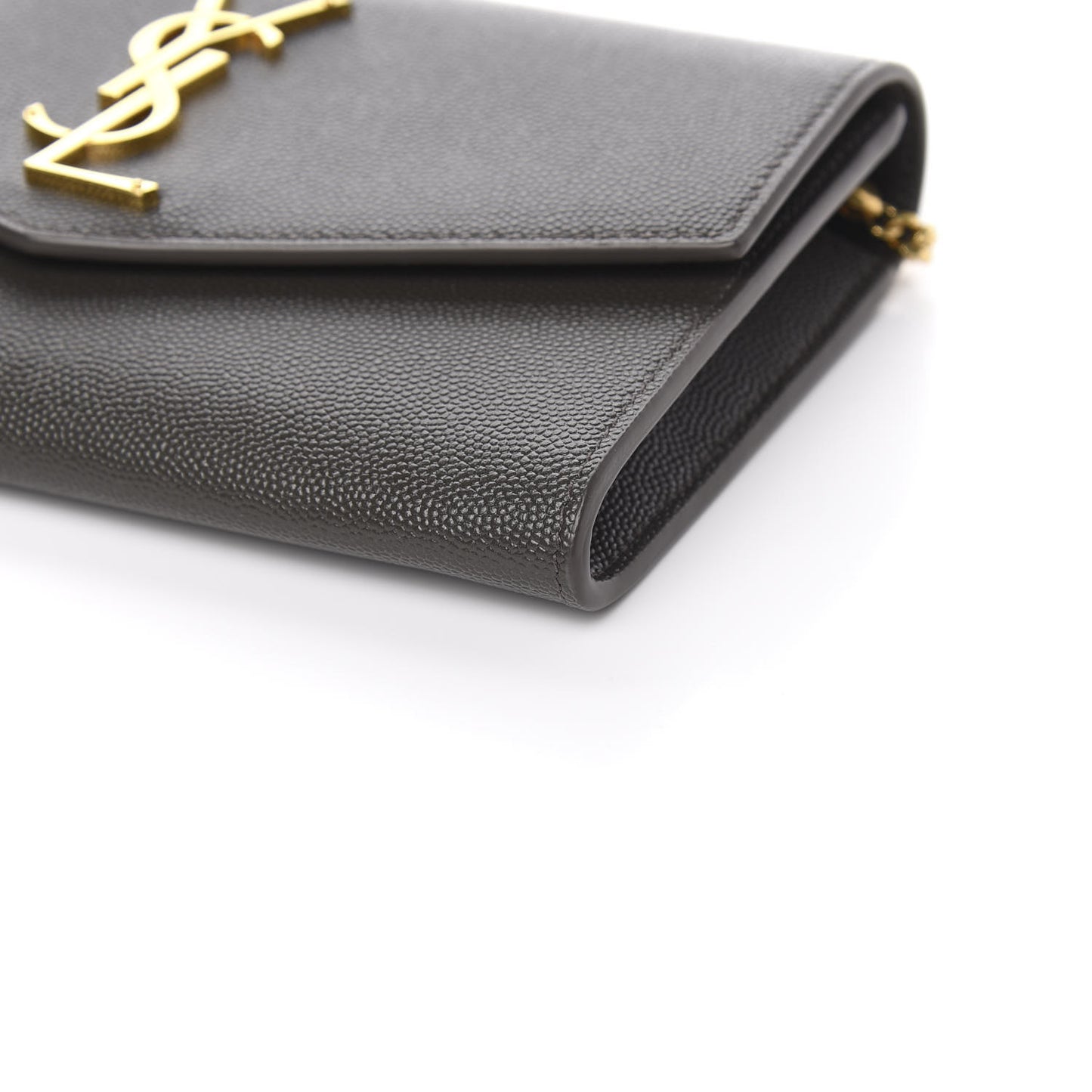 Grain De Poudre Uptown Chain Wallet Pebble