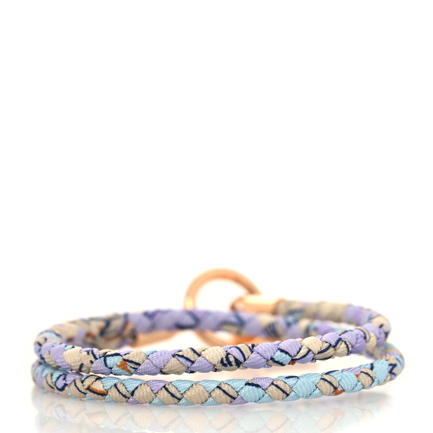 Hermes Silk Glenan Double Tour Bracelet T1 3 of 5