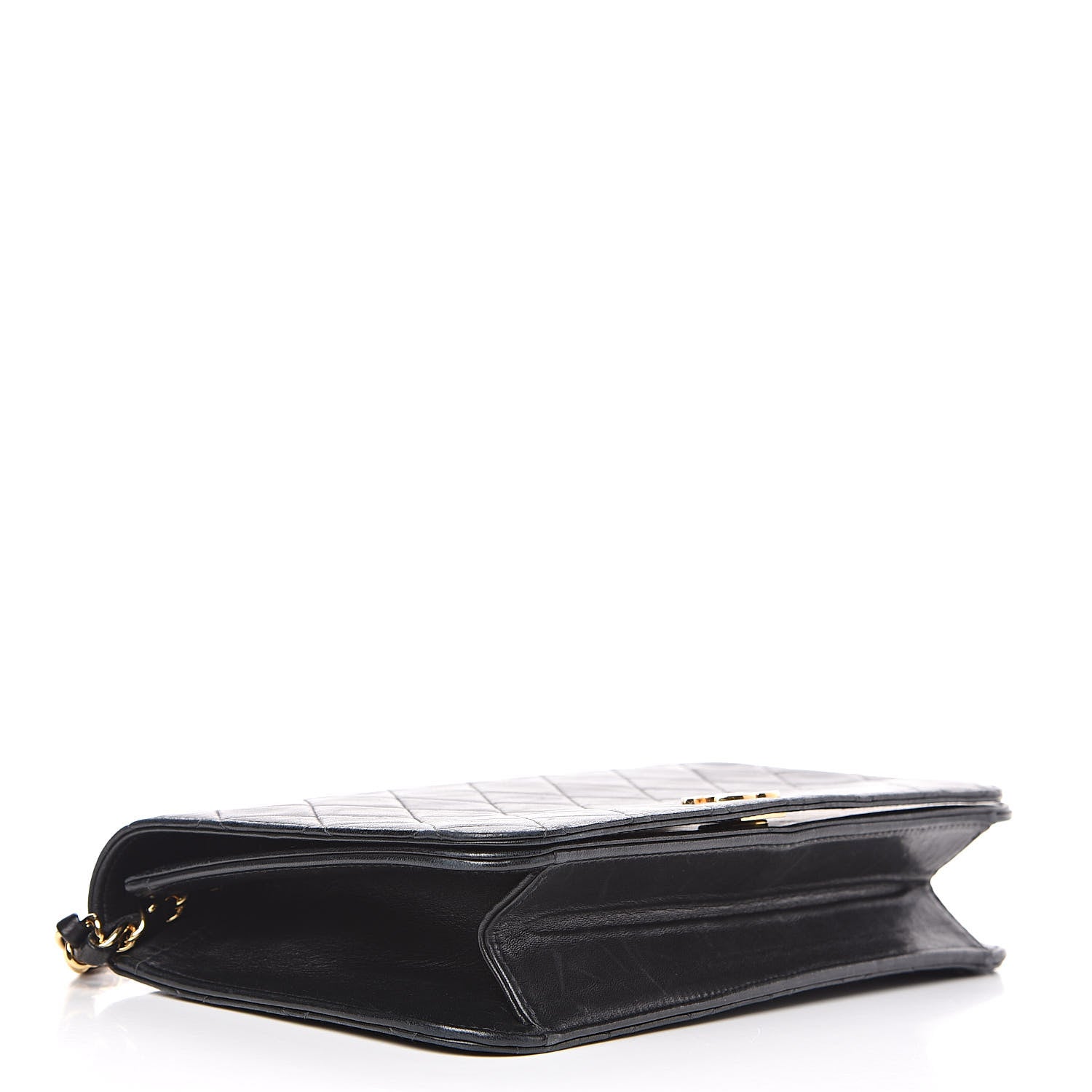 Chanel Lambskin Quilted Small Single Flap Bag Black 4 of 17
