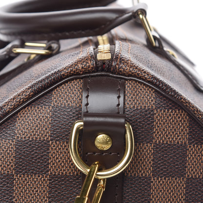 Louis Vuitton Damier Ebene Speedy Bandouliere 30 11 of 15