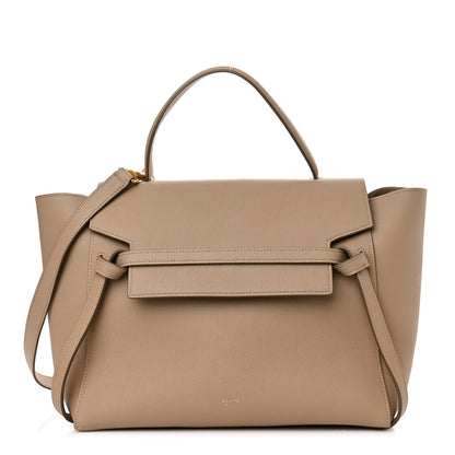 Celine Grained Calfskin Mini Belt Bag Light Taupe 1 of 16