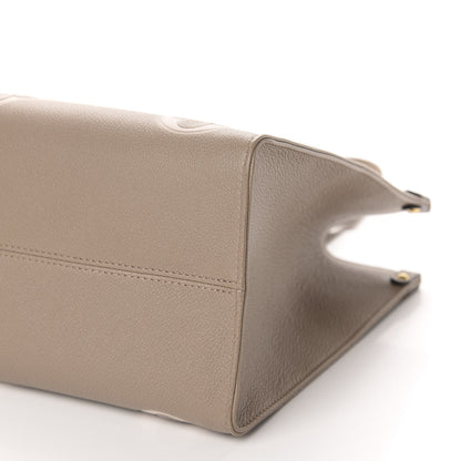 Louis Vuitton Empreinte Monogram Giant Onthego MM Tourterelle Creme 7 of 10
