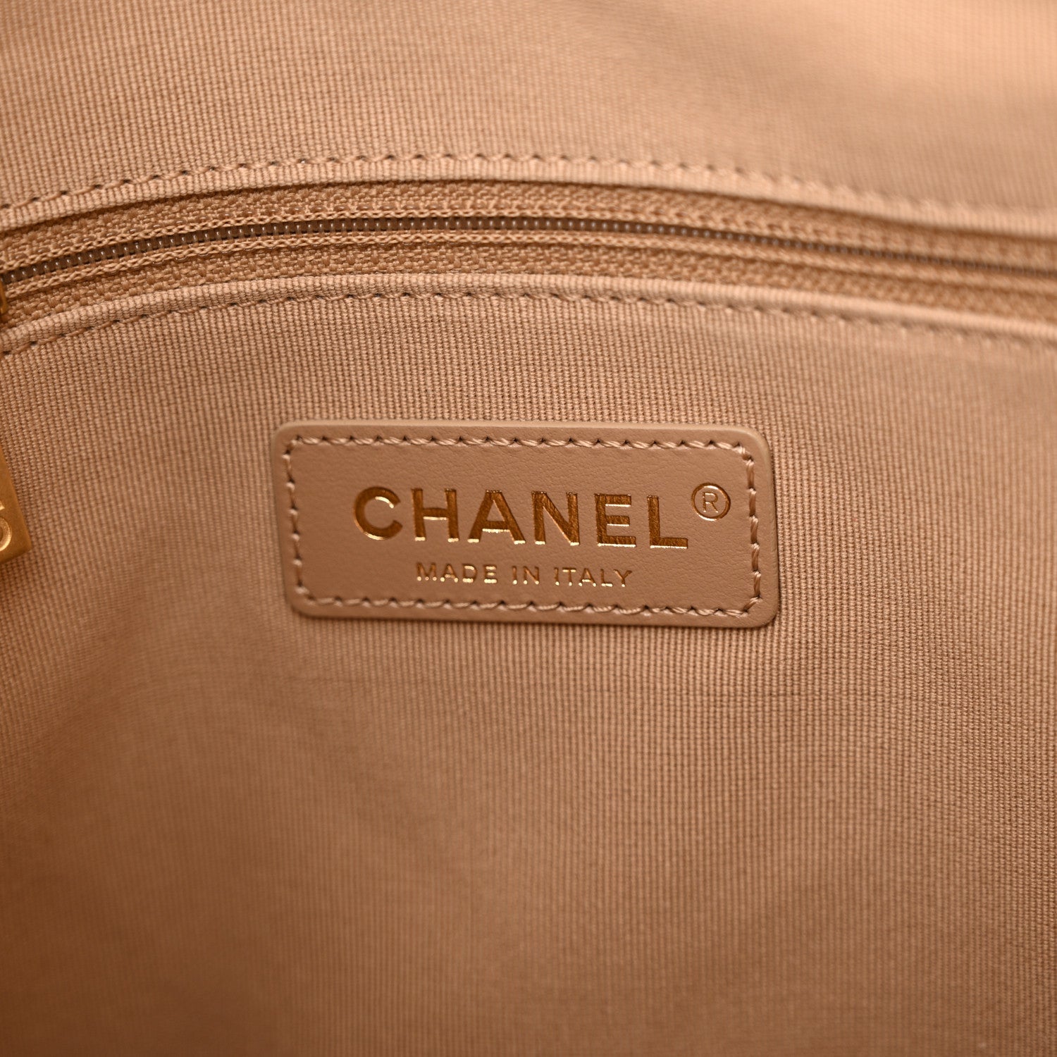 Chanel Calfskin Stitched Easy Mood Hobo Beige 6 of 11