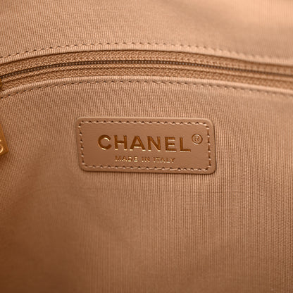 Chanel Calfskin Stitched Easy Mood Hobo Beige 6 of 11