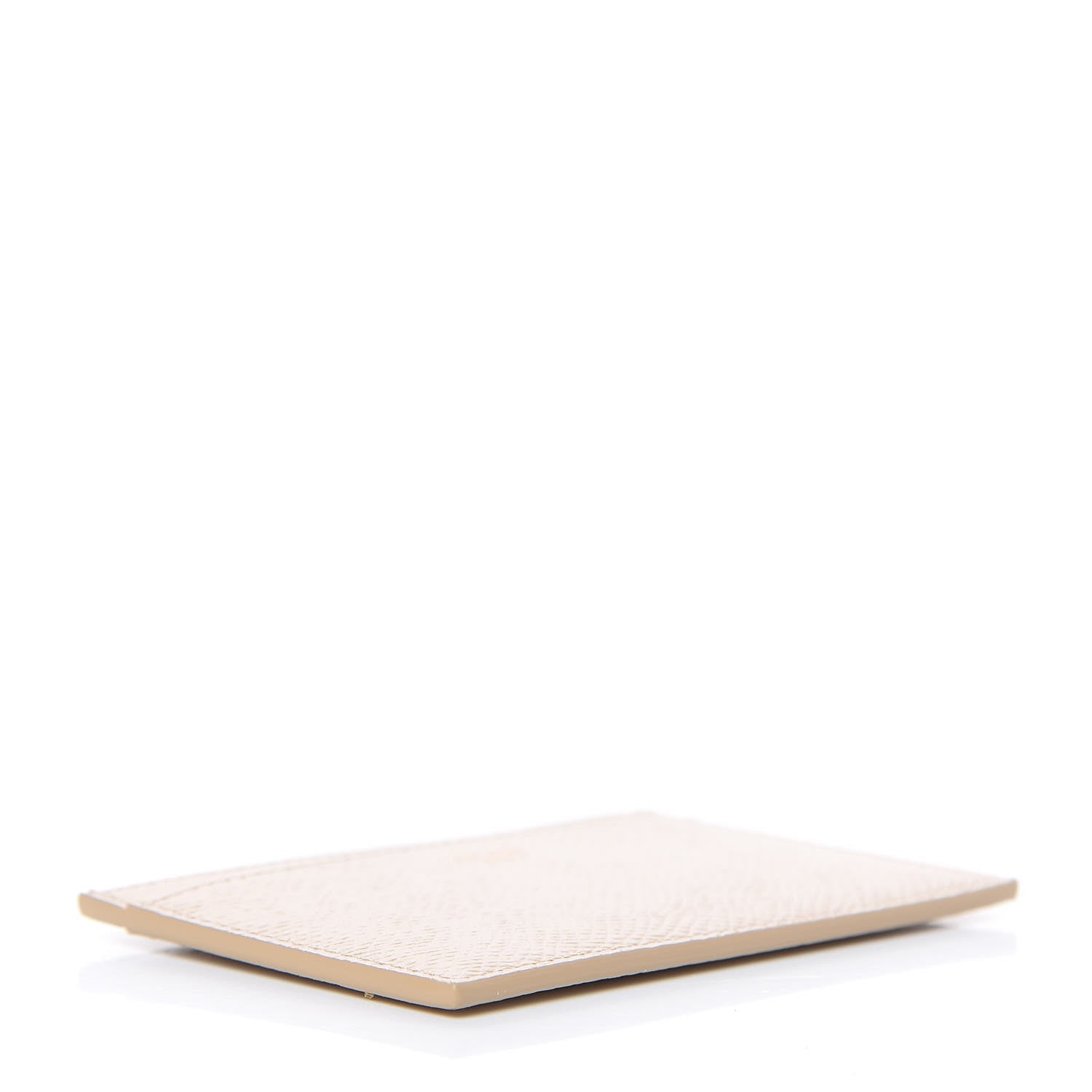 Celine Grained Calfskin Card Holder Nude 4 of 7