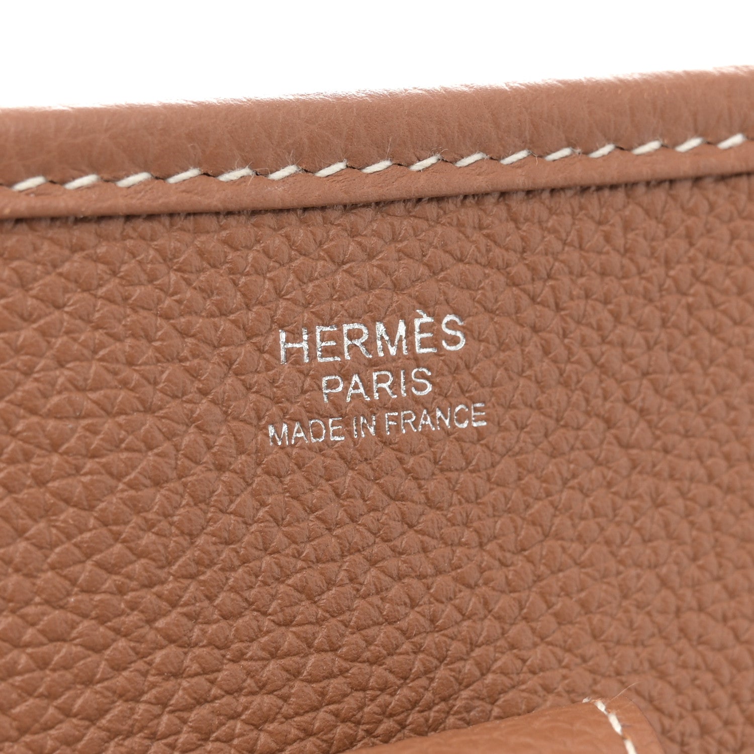 Hermes Taurillon Clemence Evelyne III PM Gold 6 of 12