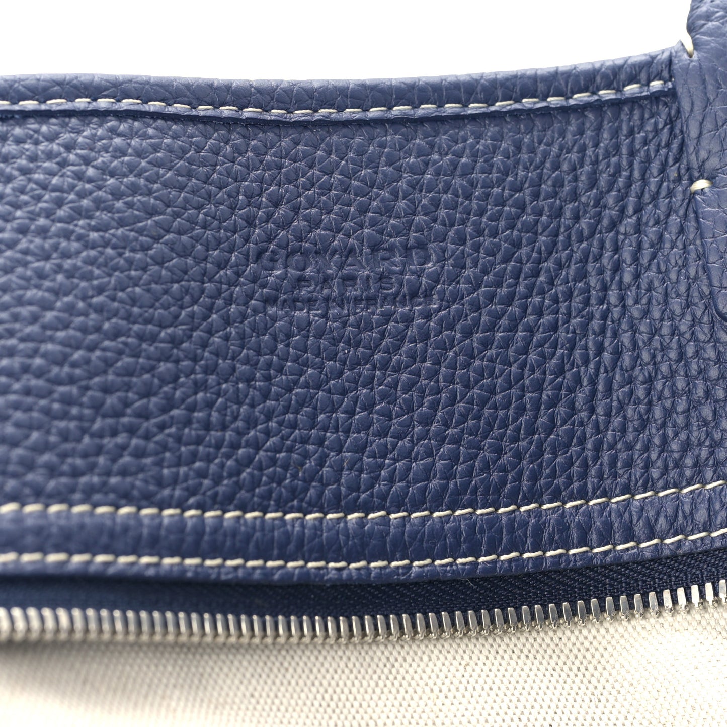 Goyardine Sac Hardy Pet Carrier PM Navy