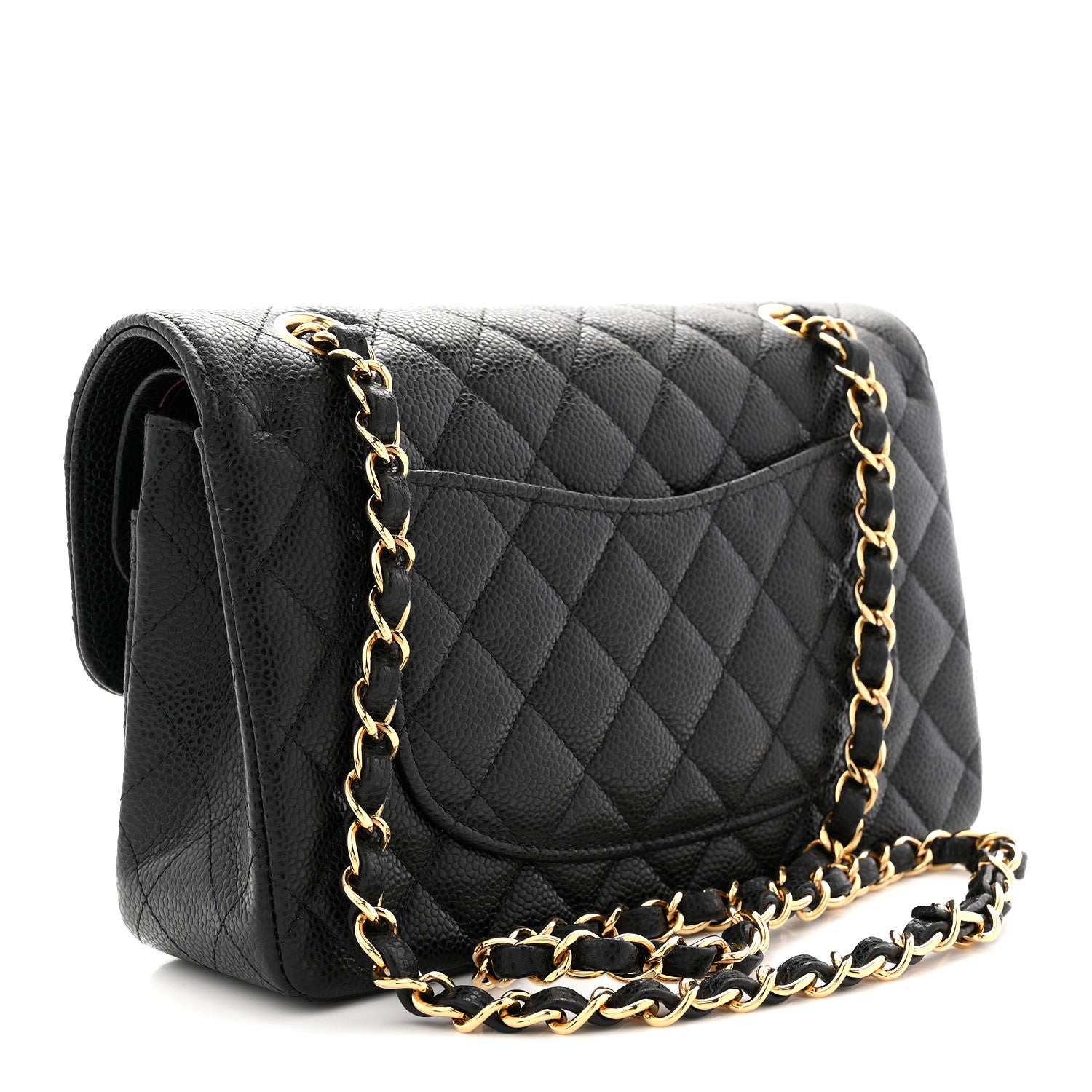 Chanel Caviar Quilted Small Double Flap Black 3 of 11