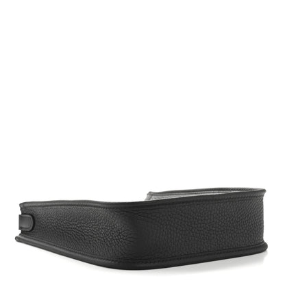 Hermes Taurillon Clemence Evelyne TPM Black 4 of 11