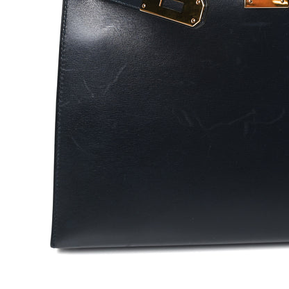 Hermes Box Kelly Sellier 28 Indigo 13 of 17