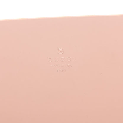 Gucci Rubber Oversized Logo Tote Rosa 6 of 10