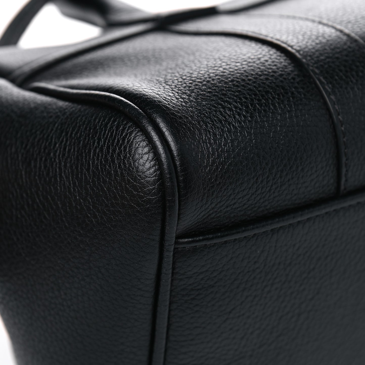 Natural Vegetable Tanned Small Bayswater Black