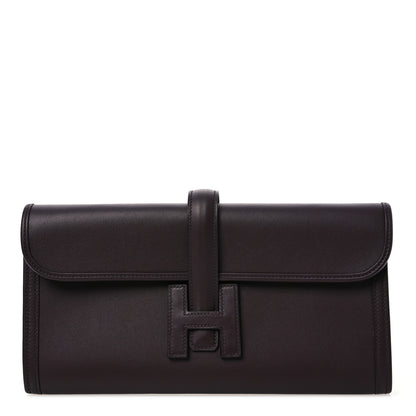Hermes Swift Jige Elan 29 Clutch Bordeaux 1 of 10