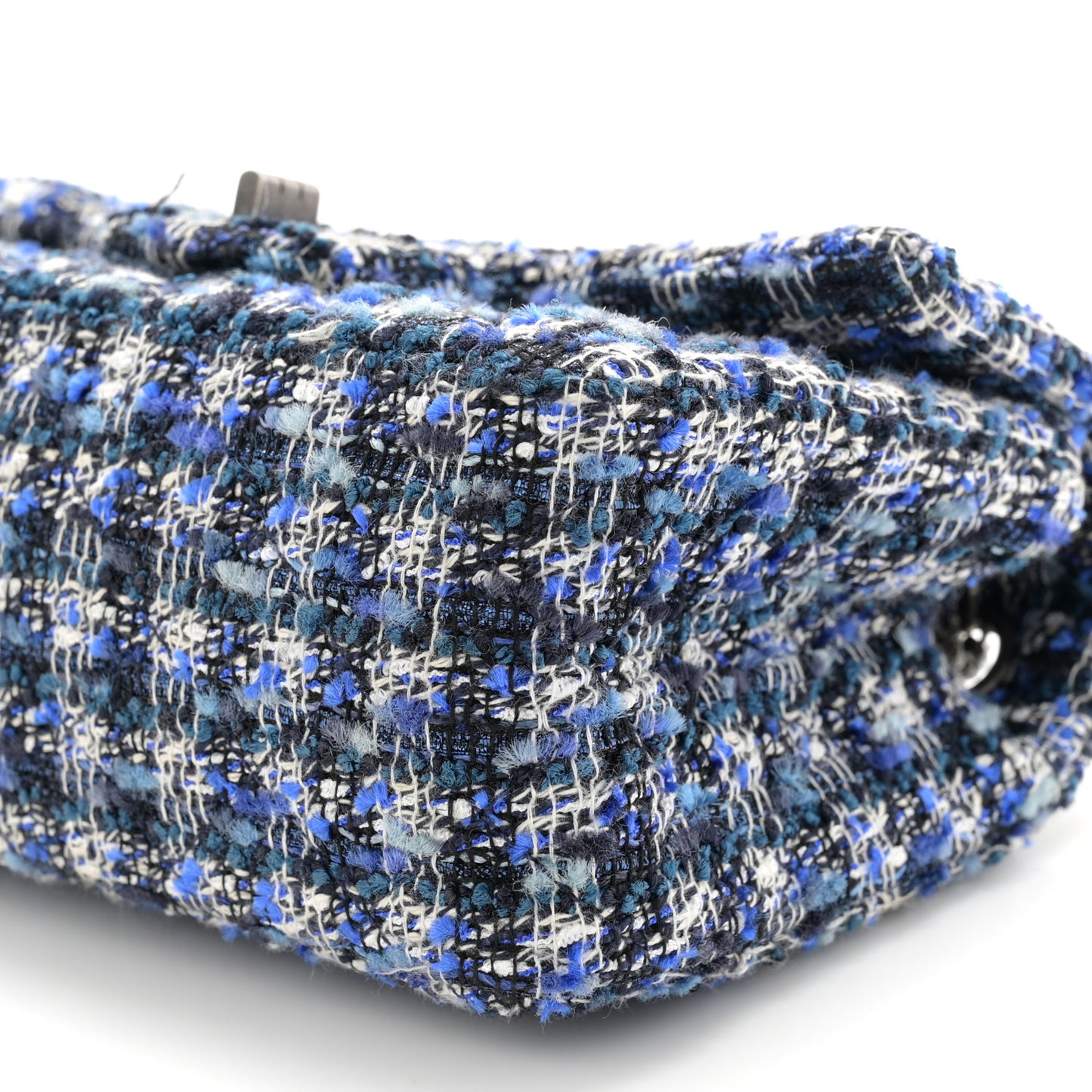 Tweed Quilted 2.55 Reissue Mini Flap Blue