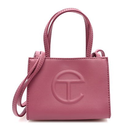 Telfar Vegan Leather Small Shopping Bag Corned Beef 1 of 9