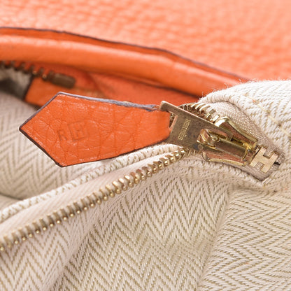 Hermes Taurillon Clemence Massai PM Orange 7 of 8