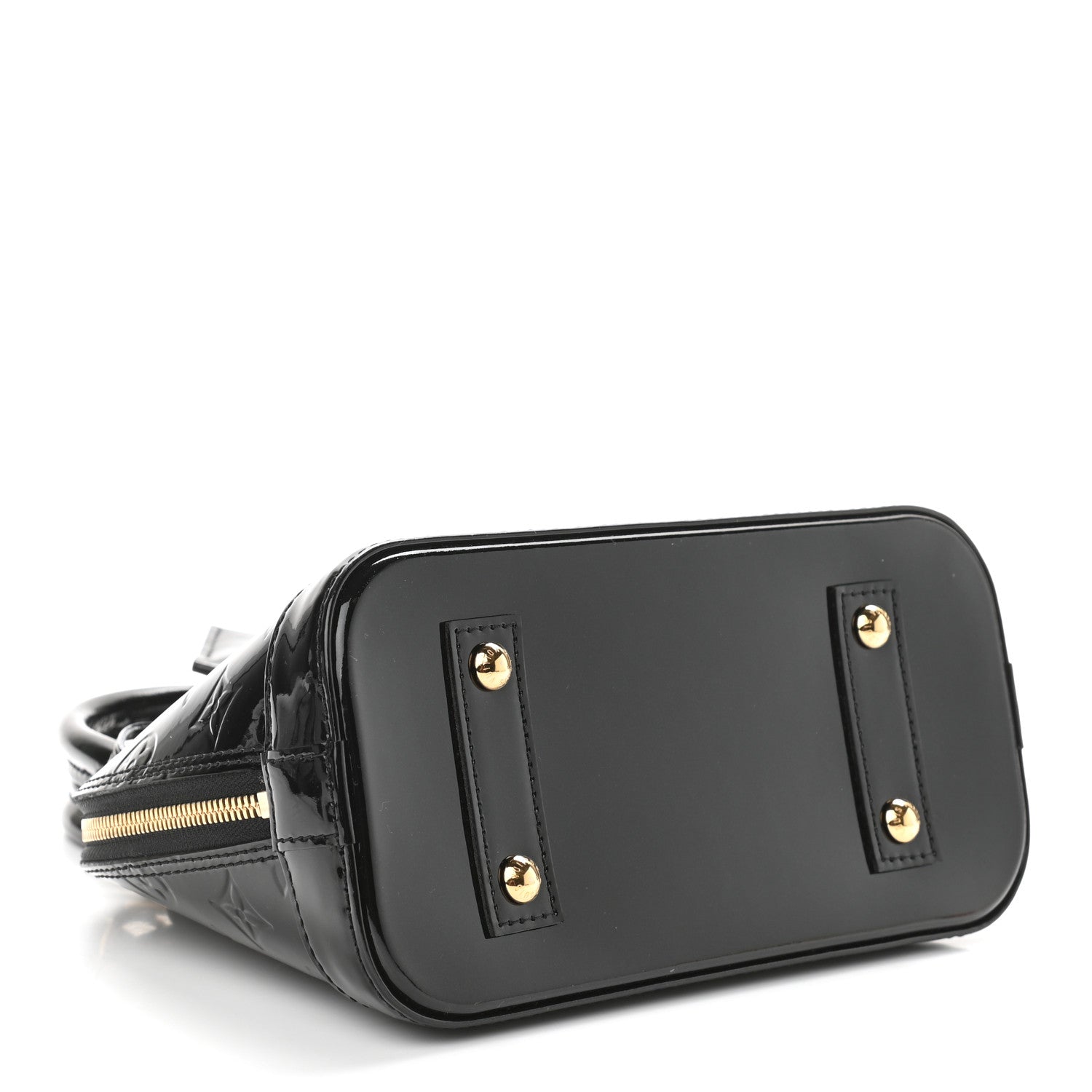 Louis Vuitton Vernis Alma BB Black 3 of 9