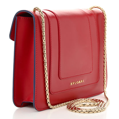 Bulgari Calfskin Serpenti In Love Forever Crossbody Bag Red 4 of 10