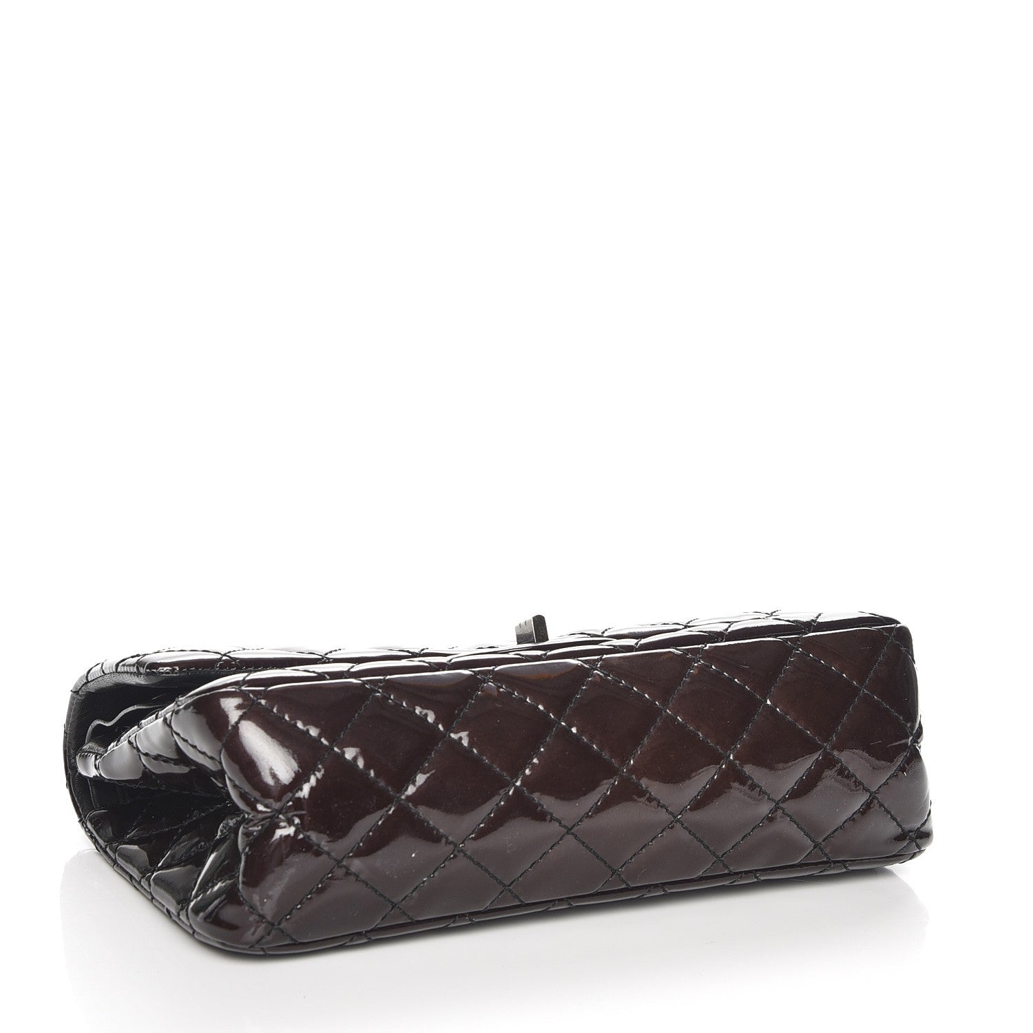 Chanel Patent Quilted 2.55 Reissue 225 Flap Dark Purple 4 of 7