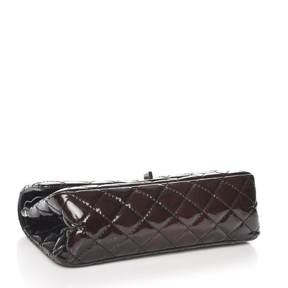 Chanel Patent Quilted 2.55 Reissue 225 Flap Dark Purple 4 of 7