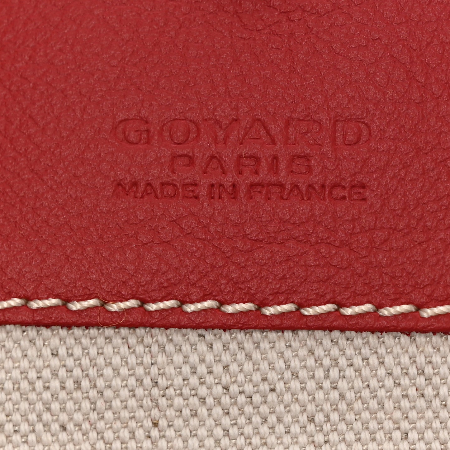 Goyardine Saint Louis PM Red