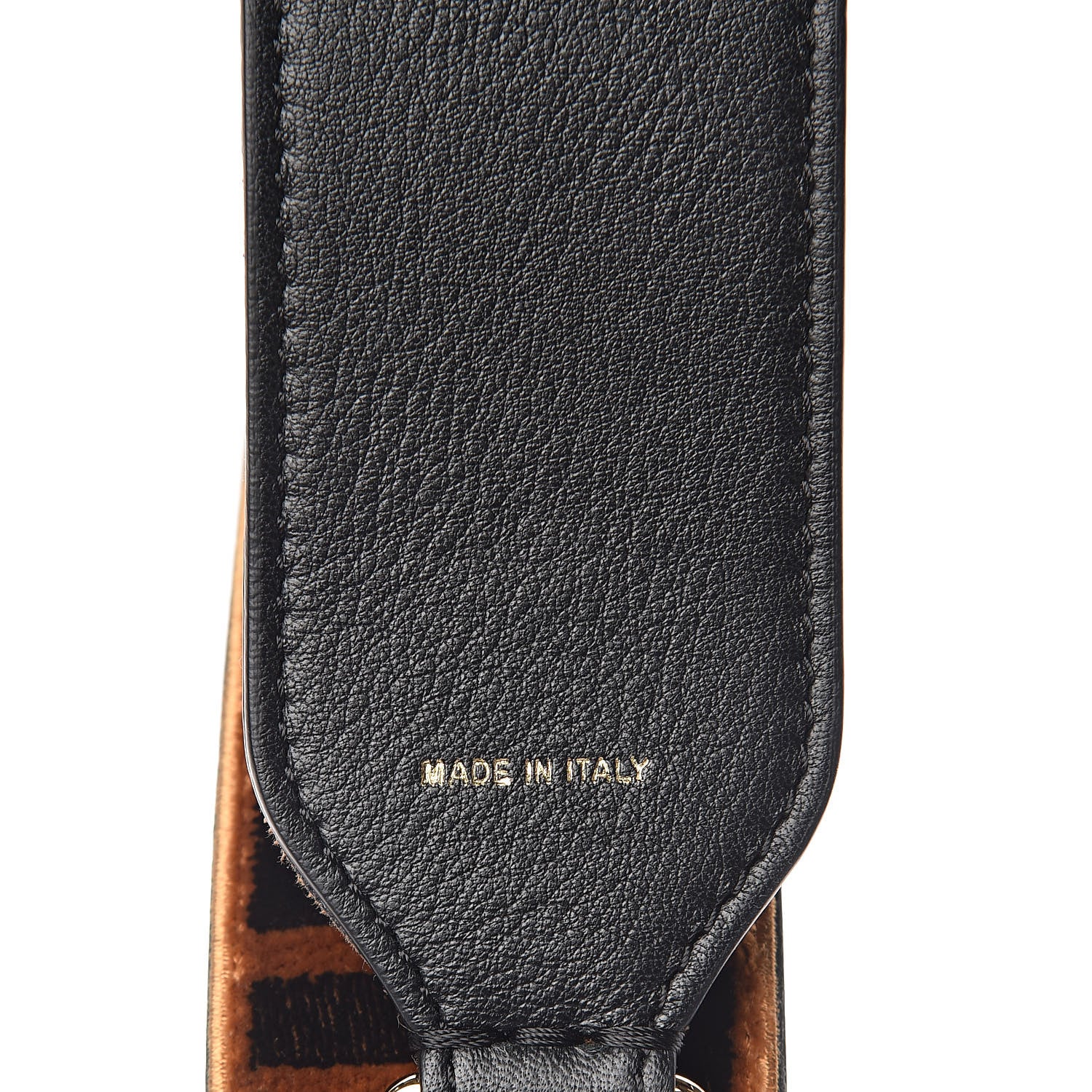 Fendi Velvet Tapestry FF Strap You Tobacco 4 of 5
