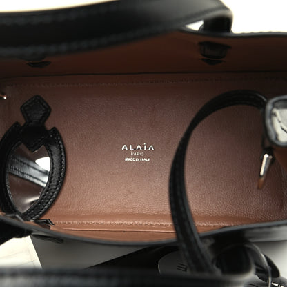 Alaia Calfskin Clou Etoile Strap Mina 20 Bag Black 4 of 5