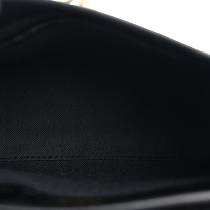 Mulberry Calfskin Crocodile Embossed Micro Seaton Black 5 of 9