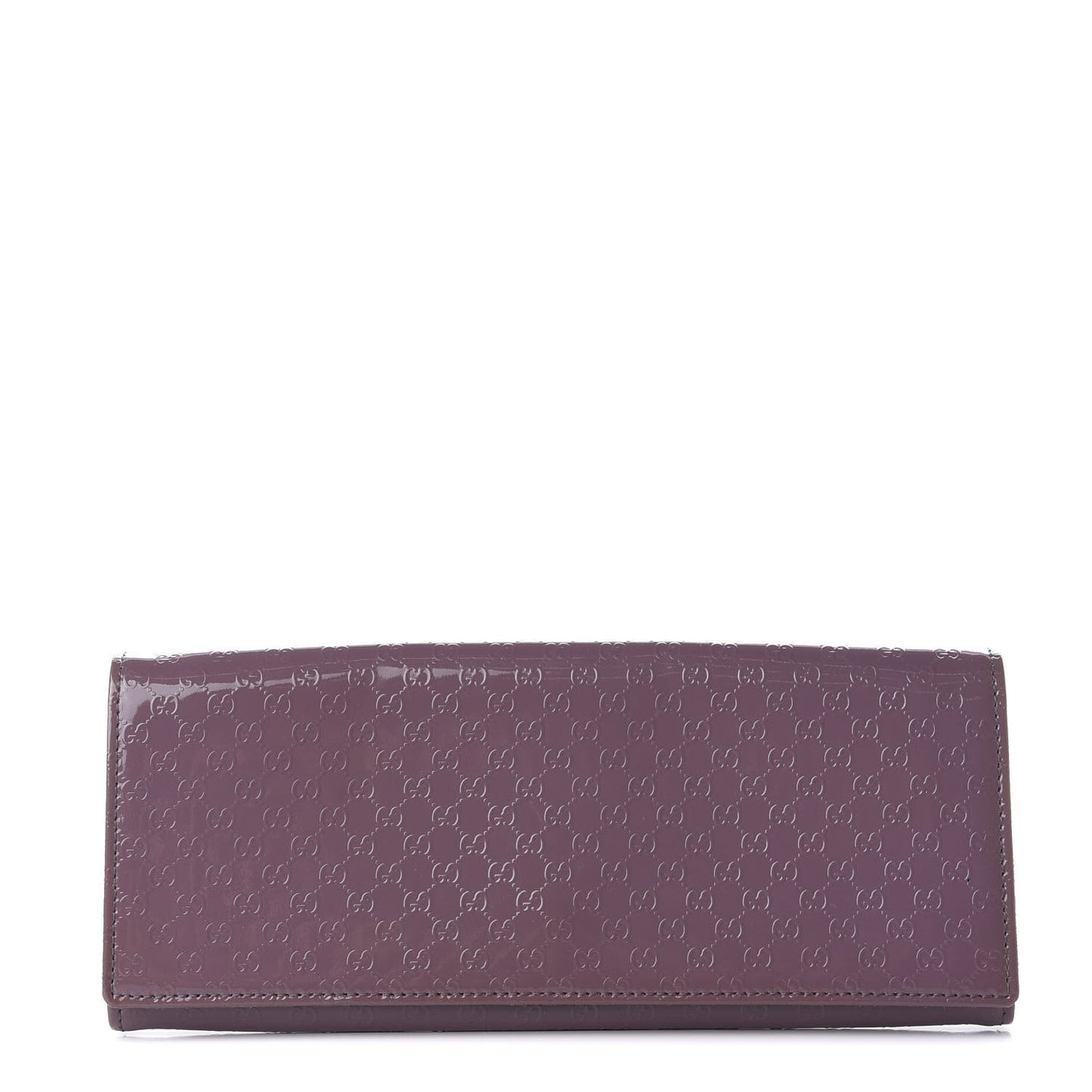 Patent Microguccissima Small Broadway Clutch Argyle Lavender