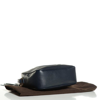 Gucci Pebbled Calfskin Small Soho Disco Bag Blue 4 of 9