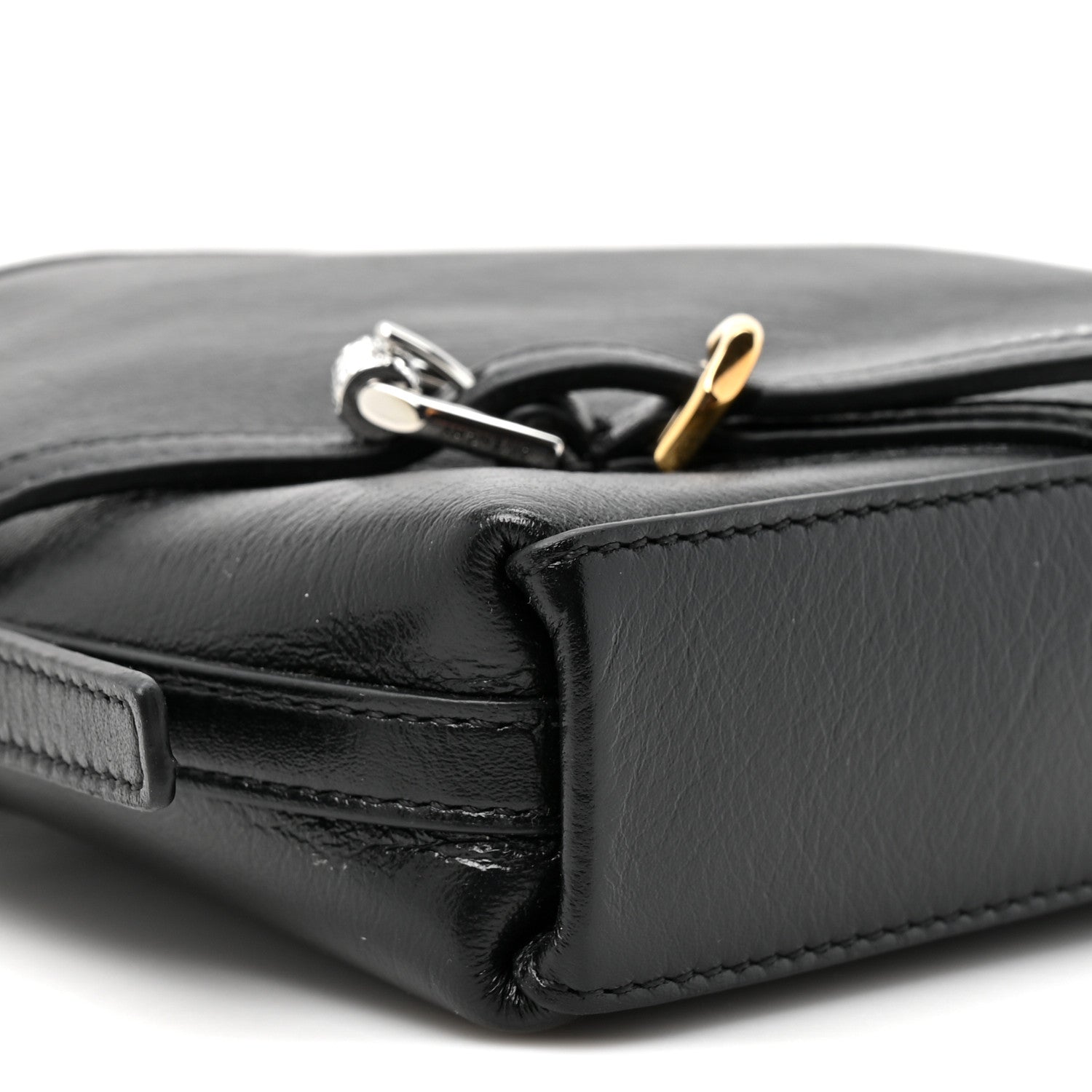 Givenchy Tumbled Calfskin Nano Voyou Bag Black 10 of 10