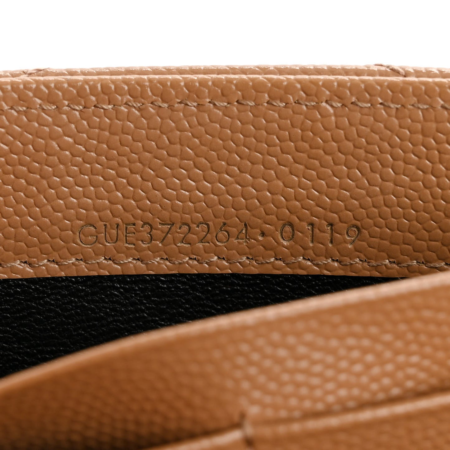 Grain De Poudre Matelasse Chevron Monogram Flap Wallet Cork