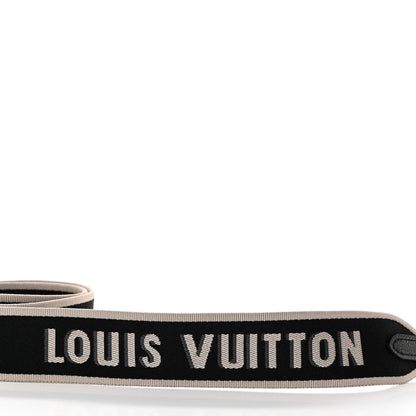 Louis Vuitton Jacquard Diane Shoulder Strap Black Ivory 3 of 4