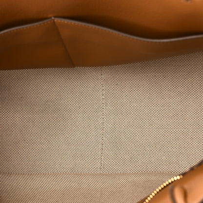Prada Soft Grain Calfskin Shopping Tote Caramel 5 of 9