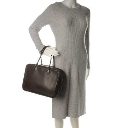 Hermes Epsom Plume 32 Chocolat 2 of 9