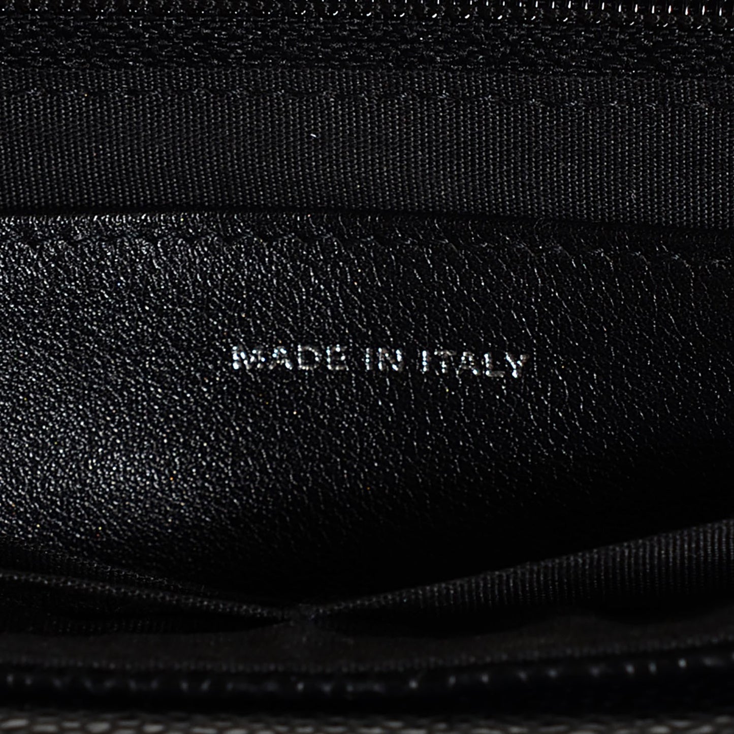 Caviar Half Moon Wallet On Chain WOC Black