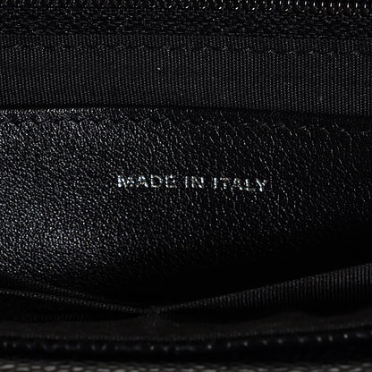 Chanel Caviar Half Moon Wallet On Chain WOC Black 7 of 8