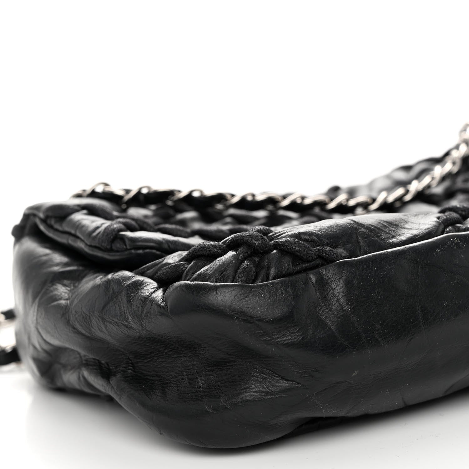 Chanel Calfskin Medium Ultra Stitch Flap Black 9 of 10