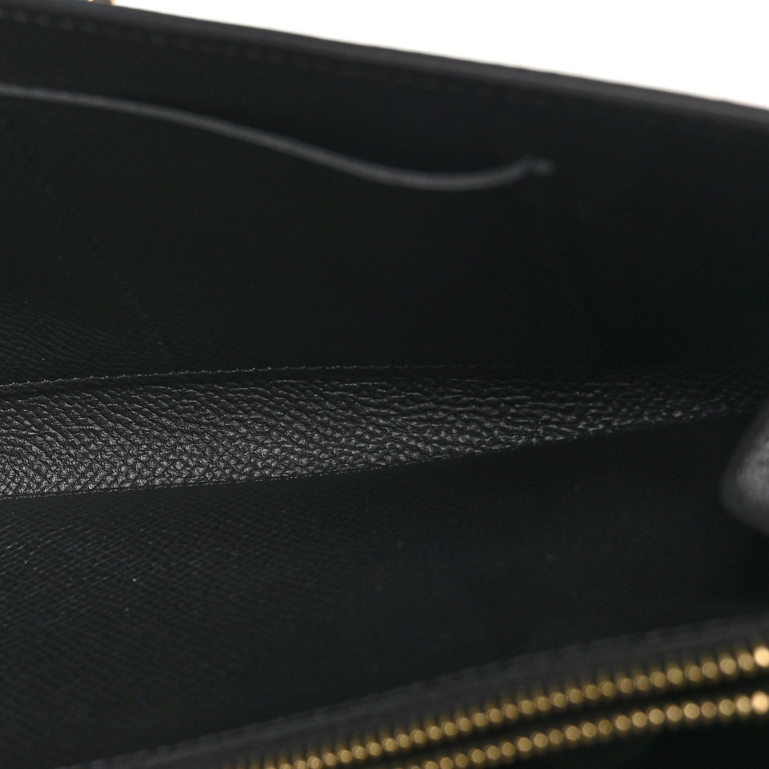 Hermes Epsom Kelly Wallet To Go Black 5 of 11