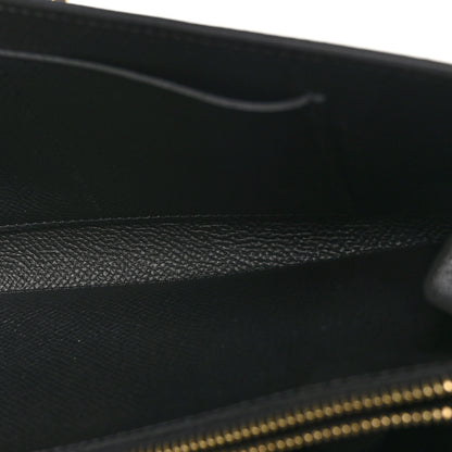 Hermes Epsom Kelly Wallet To Go Black 5 of 11