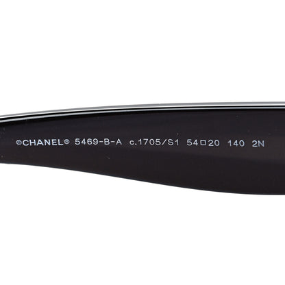 Chanel Acetate Polarized Oval CC Sunglasses 5469-B-A Burgundy 6 of 6