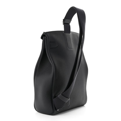 Hermes Togo Hac A Dos GM Backpack Bleu Nuit 3 of 11