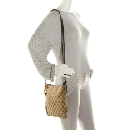 Gucci Monogram Web Jolicoeur Charms Messenger Dark Brown 4 of 7