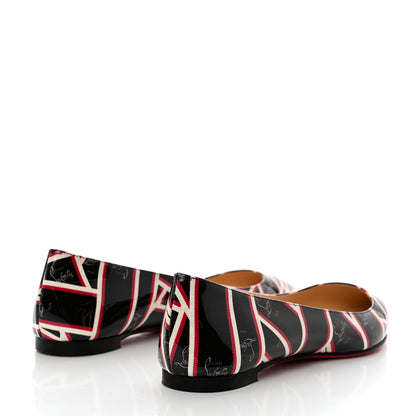 Christian Louboutin Patent Ribbon Ballalla Flats 38 Multicolor 4 of 8