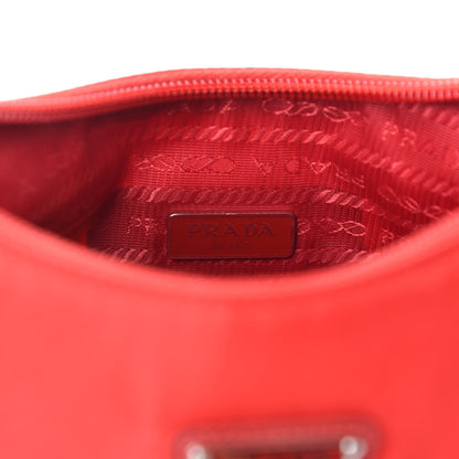 Prada Tessuto Nylon Mini Re-Edition 2000 Bag Rosso 8 of 11