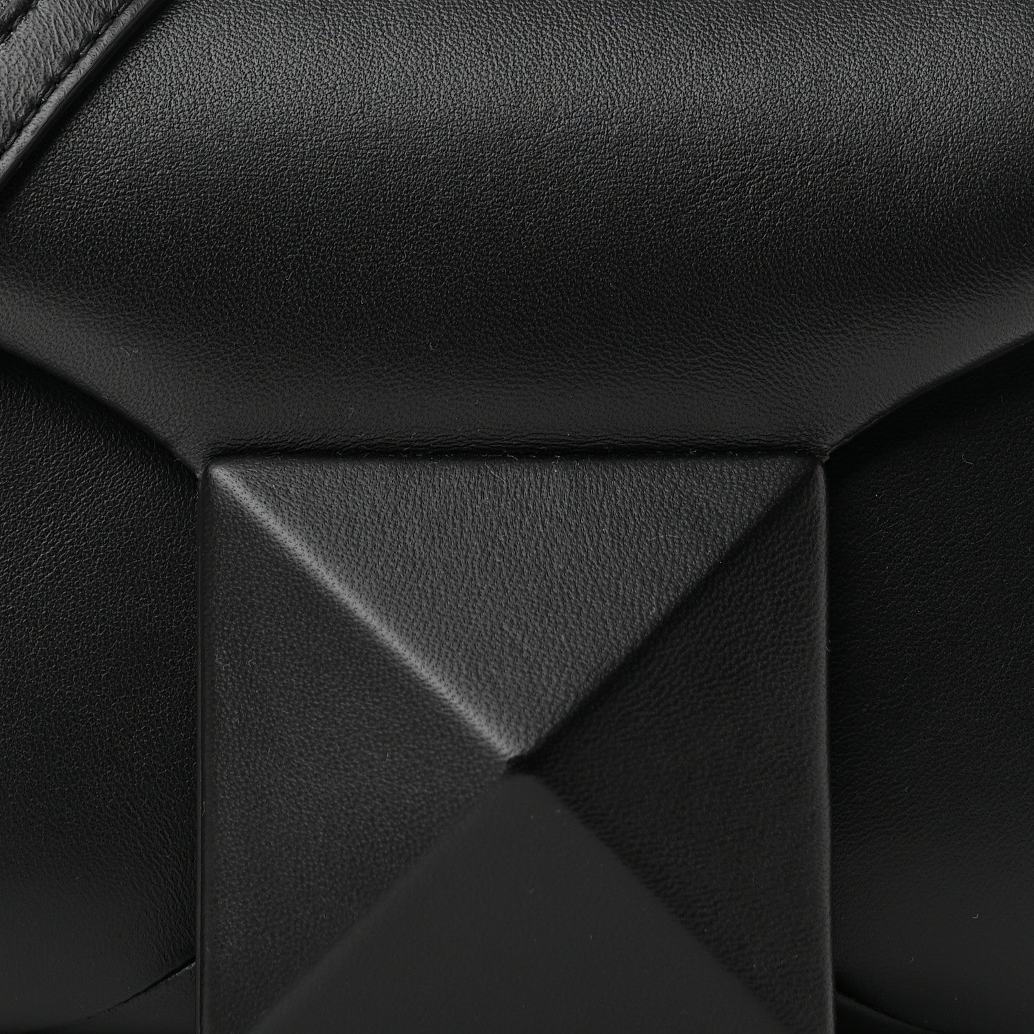 Valentino Garavani Nappa Tonal Monochrome Mini One Stud Top Handle Bag Black 7 of 9
