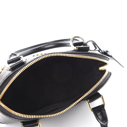 Louis Vuitton Epi Love Lock Alma BB Black 5 of 10